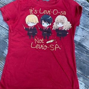 Harry Potter Leviosa Red T-Shirt Size 7/8